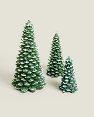 CHRISTMAS TREE DECORATIVE CANDLE