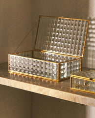 BOX WITH GOLD RIM