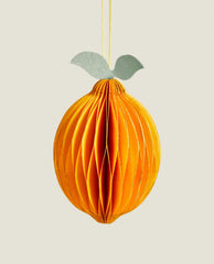 PACK OF FRUIT CHRISTMAS PAPER DECORATIONS (PACK OF 4)