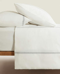 STRIPED LINEN DUVET COVER