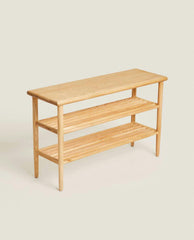 ASH WOOD SHOE RACK