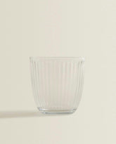 LINES DESIGN GLASS TUMBLER