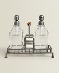 DOUBLE DISPENSER WITH STAND