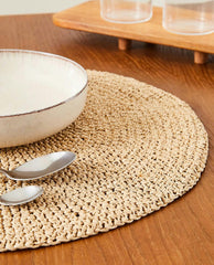 ROUND PAPER PLACEMAT