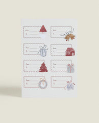 PACK OF CHILDREN’S CHRISTMAS GIFT LABELS (PACK OF 24)