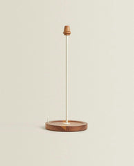 IRON AND WOOD KITCHEN ROLL HOLDER
