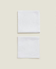 PACK OF GLITTERY CHRISTMAS FLORAL JACQUARD NAPKINS (PACK OF 2)