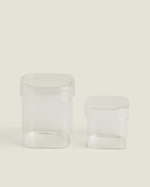 BOROSILICATE GLASS JAR WITH LID