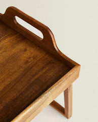 FOLDABLE TRAY WITH HANDLES