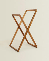 ACACIA WOOD TOWEL RACK