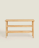 ASH WOOD SHOE RACK