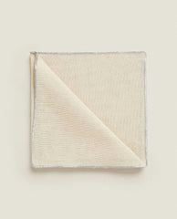 PACK OF GLITTERY COTTON CHRISTMAS NAPKINS (PACK OF 2)