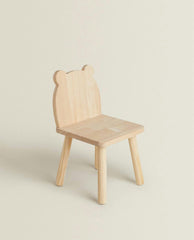 BEAR WOODEN CHAIR