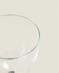 BOROSILICATE GLASS WITH COLOURED STEM