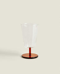 BOROSILICATE GLASS WITH COLOURED STEM
