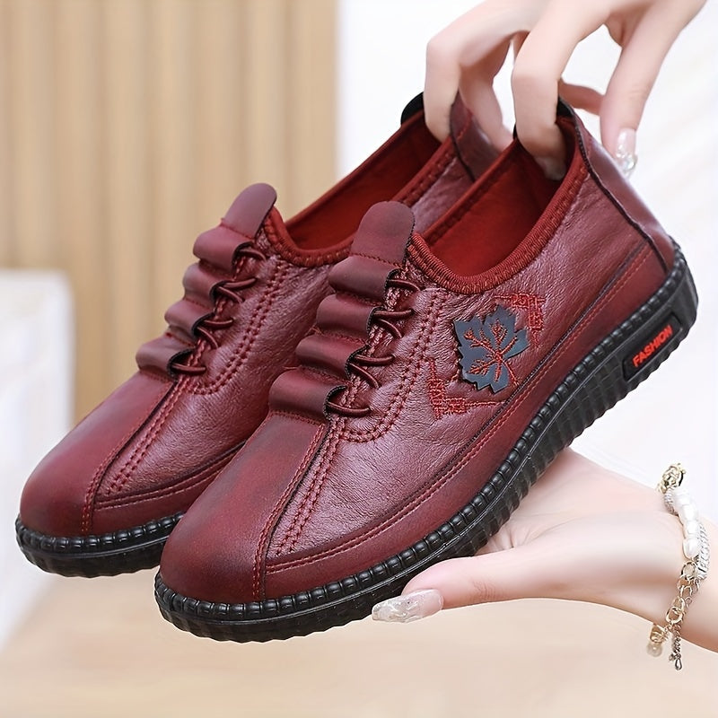 🔥Last Day Promotion 50% OFF - Women's Comfortable Soft-Soled Handcrafted Leather Orthopaedic Shoes