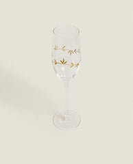 CHRISTMAS FLORAL GLASSWARE SET