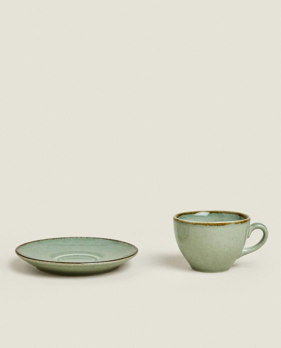 RIM DETAIL TEACUP