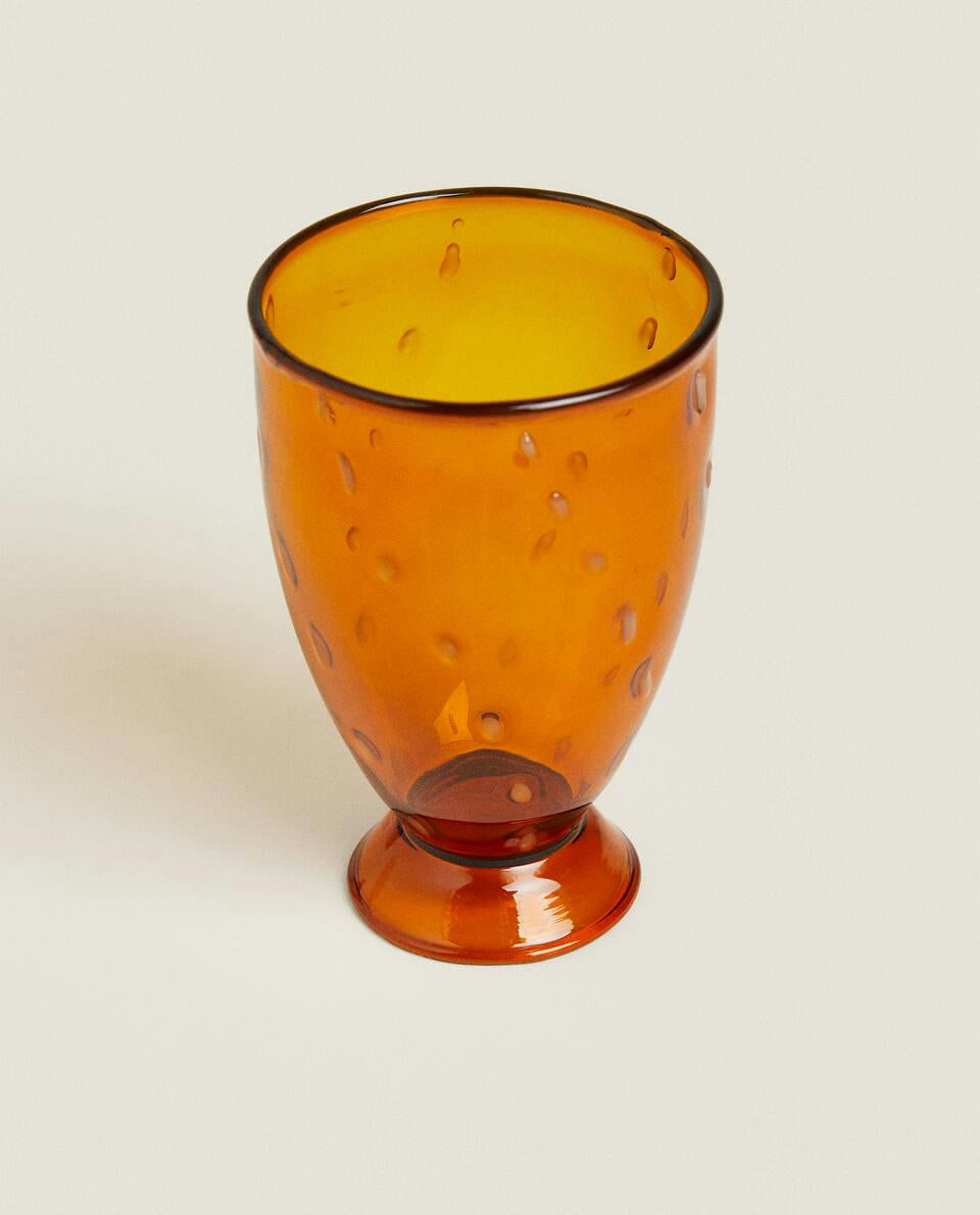 BOROSILICATE GLASS WITH DOTS