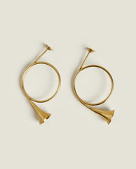 PACK OF CHRISTMAS TRUMPET NAPKIN RINGS (PACK OF 2)