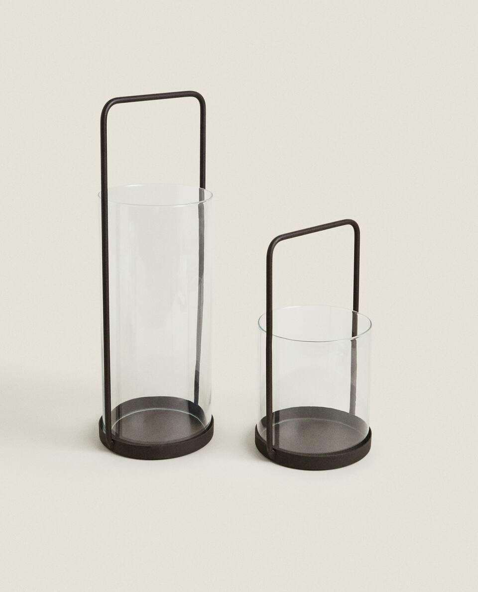 LANTERN WITH TOP HANDLE
