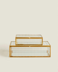 BOX WITH GOLD RIM