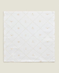 PACK OF CHRISTMAS SNOW COTTON NAPKINS (PACK OF 2)