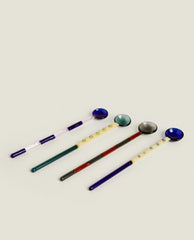 PACK OF BOROSILICATE GLASS DESSERT SPOONS (PACK OF 4)