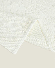 FLORAL JACQUARD BATH MAT