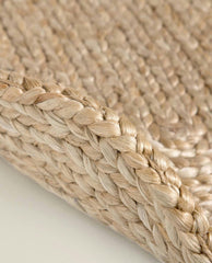 OVAL JUTE DOORMAT