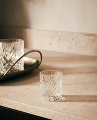 ENGRAVED CRYSTALLINE SHOT GLASS