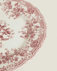 FLORAL EARTHENWARE TABLEWARE