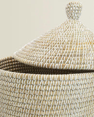 ROUND BASKET WITH LID