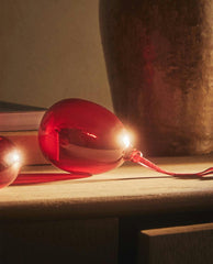 CHRISTMAS GLASS BAUBLE DECORATION