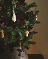 CHRISTMAS CERAMIC MUSHROOM DECORATION