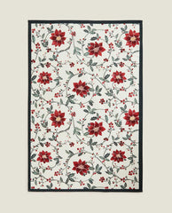 PACK OF COTTON CHRISTMAS HOLLY TEA TOWELS (PACK OF 2)