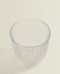 LINES DESIGN GLASS TUMBLER