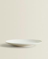 STONEWARE DESSERT PLATE