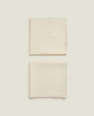 PACK OF GLITTERY COTTON CHRISTMAS NAPKINS (PACK OF 2)