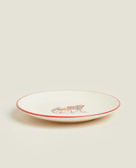 CHRISTMAS PRINT CERAMIC SET