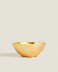GOLDEN GLASS BOWL